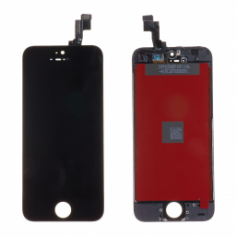 Bloc Ecran pour iPhone 5s - Noir + Forfait de montage écran smartphone N2